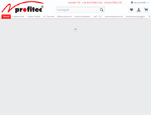 Tablet Screenshot of profitec.info